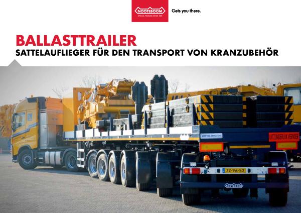 Nooteboom Ballasttrailer Brochure