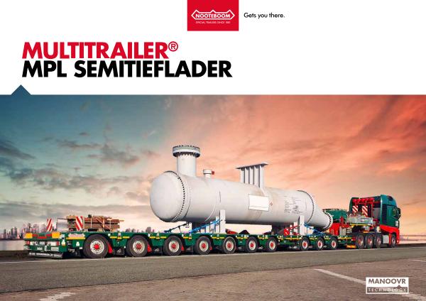 Nooteboom Multitrailer MPL Brochure