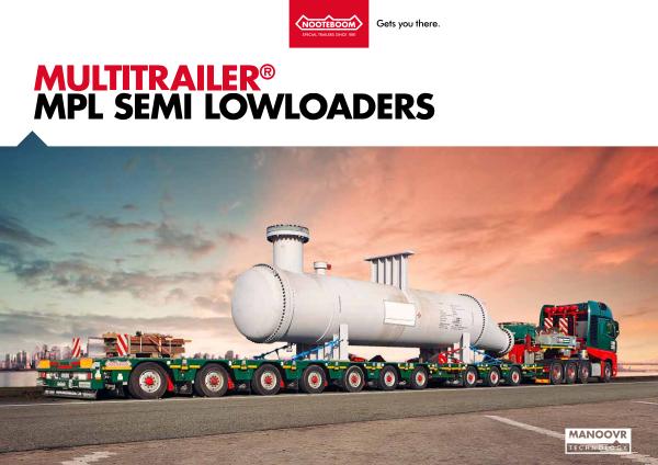 Nooteboom Multitrailer MPL Brochure