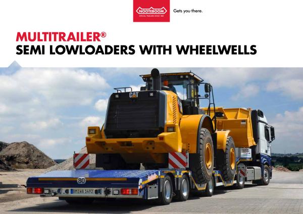 Nooteboom Multitrailer OSDS with Wheelwells