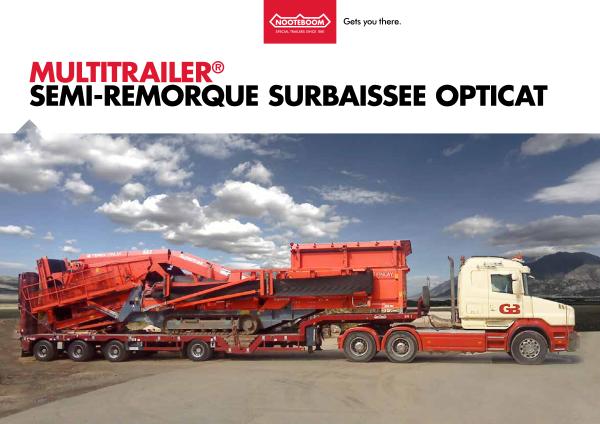 Nooteboom Multitrailer OptiCat Brochure