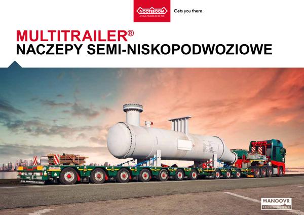 Nooteboom multitrailer MPL Brochure